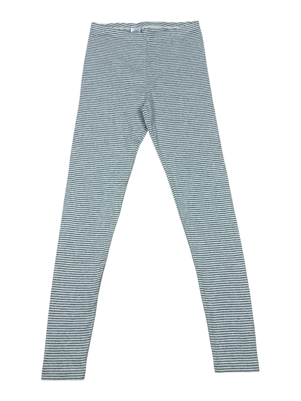 Tea Collection Gray & White Stripe Girls' Leggings